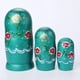 thumbnail image 2 of Muñecas rusas Matryoshka de 7 capas, juguetes pintados a mano, muñecas anidadas, juguetes verdes, 2 of 5