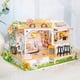 thumbnail image 1 of DIY Dollhouse Kits Miniature With Furniture Cute Cats Coffee Home Casa Dollhouse Assembled Toys For Girls Xmas Gifts heqiyong LED, 1 of 2