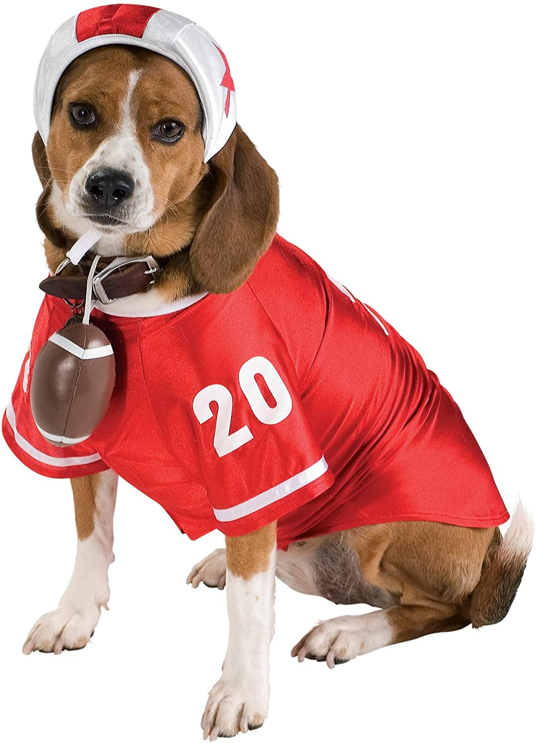 Dog Football Player Costume
Rubies Costume Co Red Football Player Dog Pet Costume Size Small 12 14