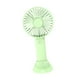 thumbnail image 5 of Ventilador de mesa portátil USB de 3 velocidades, mini ventilador para viajes, exteriores y hogar. Verde, 5 of 9