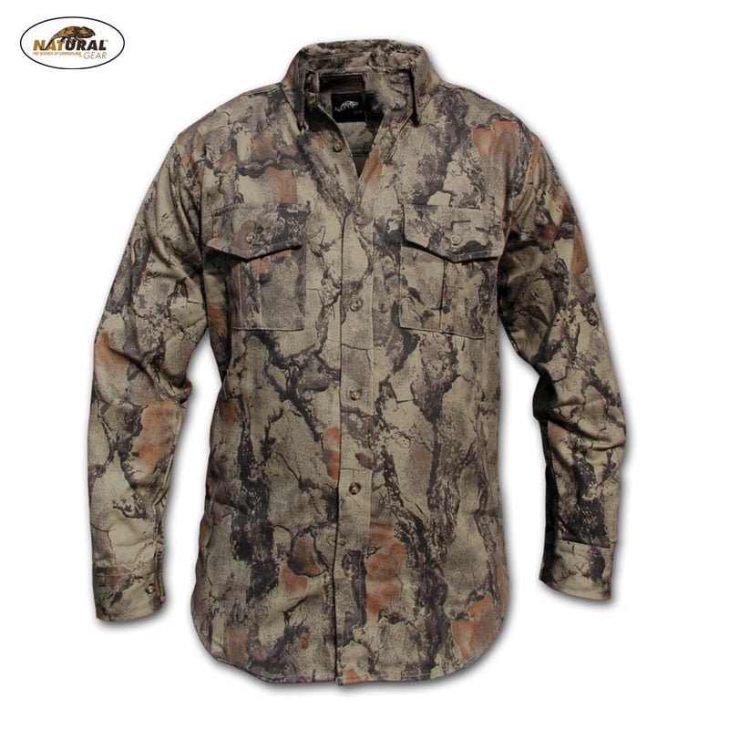 Natural Gear 7-Button Bush Shirt (S 