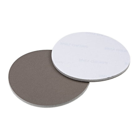 

5-Inch 800-Grits Hook and Loop Sanding Disc Sponge Sanding Pad Wet Dry Aluminum Oxide Sandpaper 2pcs