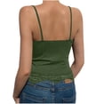 thumbnail image 7 of MYAOYINo Boundaries Womens Lace Trim Cami Ribbed Spaghetti Strap V-Neck Tank Top, 7 of 7