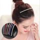 thumbnail image 3 of 5pcs Hair Comb Clip Clamp for Lady Girls Hair Combs Rhinestone Hair Side Combs, 3 of 3