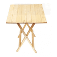thumbnail image 2 of Mesa Plegable De Madera, Marron claro, 2 of 3