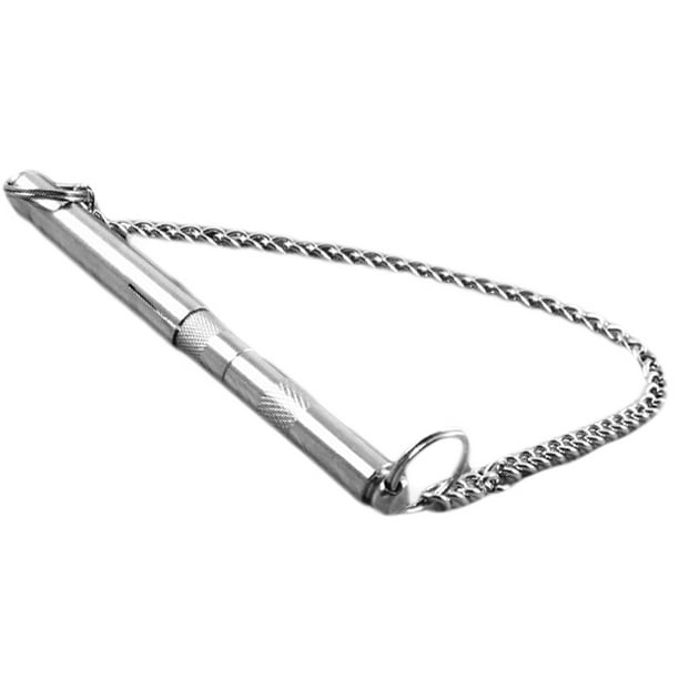 BRIGHTFUFU Silbato para perros, deja de ladrar, silencioso, ultrasónico, repelente de sonido, entrenador, silbato para perros de acero inoxidable
