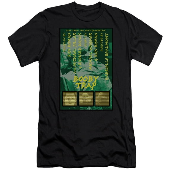 Star Trek Tng Season 3 Episode 6 Adult 30/1 T-Shirt Black