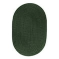thumbnail image 1 of Rhody Rug S105R048X048 Solid 4' Round Wool Rug Hunter Green, 1 of 1