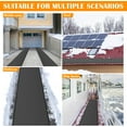 thumbnail image 7 of ABORON 24" x 10' Heated Snow Melting Mats with Power Cord for Outdoor Driveway and Walkways, Non-Slip Rubber Heated Ice Melting Mats, Heated Rug for Winter, 7 of 7