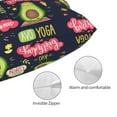 thumbnail image 5 of Disketp Pillow Covers Avocado Love Pattern Throw Pillow Case Cushion Covers,Cushion For Bedroom,Couch,Home-14"X20", 5 of 9