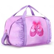 BBTEPSGA Purple Dance Bag,Cute Ballet Dance Storage Package for All Women Little Ballerina
