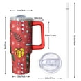 thumbnail image 2 of 30oz Xmas Tumbler with Christmas Ornaments Lid Straw Stainless Steel Double Wall Insulated Cup Gifts, 2 of 5