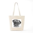 thumbnail image 6 of CafePress - Pug Tote Bag - Unisex Canvas Tote Bag, Beige, 1-Piece, 6 of 7