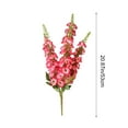 thumbnail image 3 of Beautynvta Artificial Morning Glorys Flower, 20.9'' Long Stems Fake Flowers Faux Plastic Flowers for Vase Filling Home Wedding Party Decor, 3 of 6