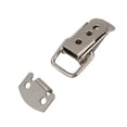 thumbnail image 2 of 2X Silver Tone Metal Toggle Draw Latch Straight Loop Catch 1.6 inch, 2 of 5