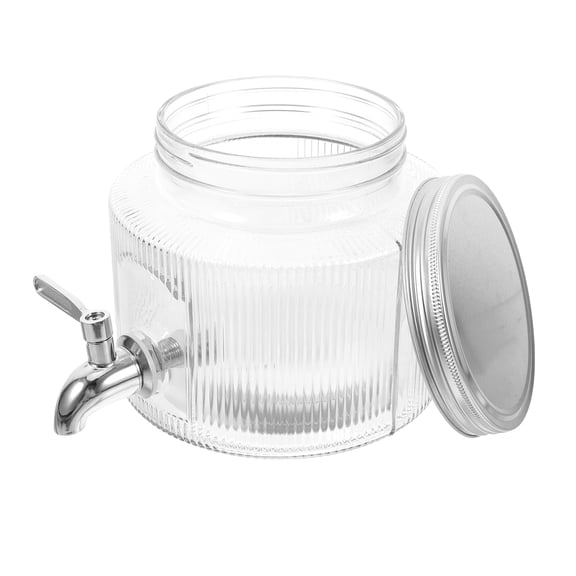 MLINS  Drinks Dispenser for Parties Glass Cold Water Jug