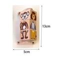 thumbnail image 3 of Busy Board DIY Material Travel Early Educational Toy Developmental for Children Holiday Gifts Animals Matching, 3 of 8