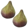 thumbnail image 1 of Coofit 6 Pcs Fruits Artificiels Fig Simulée Mousse Créative Accessoire d'Enseignement des Fruits, 1 of 8