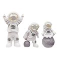 thumbnail image 3 of 3 estatuas de , adornos de , adornos para tartas, esculturas, para el hogar, oficina, escritorio, estanterías, armarios Blanco Gloria Estatua de astronauta, 3 of 9