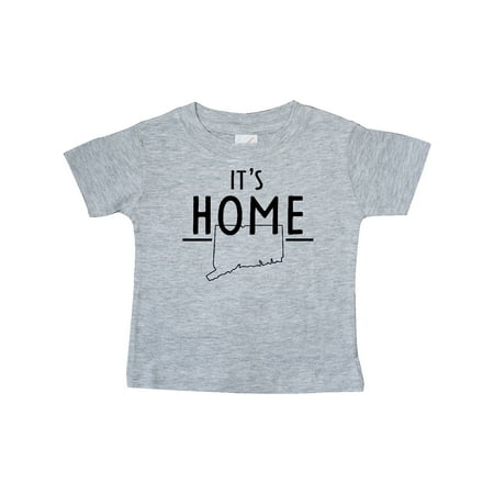 

Inktastic It s Home- Connecticut State Outline Gift Baby Boy or Baby Girl T-Shirt