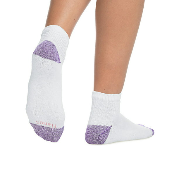 Hanes Women's ComfortBlend® Ankle Socks 6-Pack - 681 6 - Walmart.com