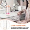 thumbnail image 4 of Cabilock Multi-layer Storage Box Container with Lid Rotary Storage Rack Makeup Sponge Case White The Pet, 4 of 8