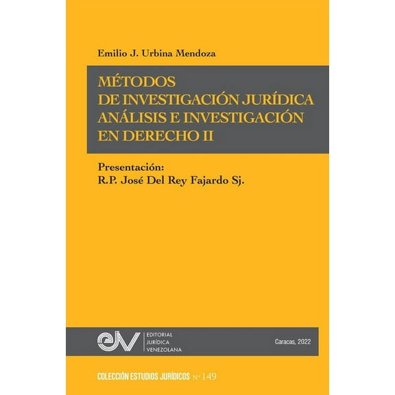 MÉTODOS DE INVESTIGACIÓN JURÍDICA. Análisis e investigación en Derecho IInvestigación Jurídica (Paperback)