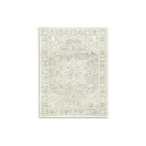 Signature Design by Ashley Gatwell 8' x 10' Medallion Ivory, Gray, and Caramel Rug