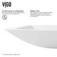 thumbnail image 6 of Vigo Vgt1202 16-5/8" Matte Stone Vessel Bathroom Sink - Bronze, 6 of 15
