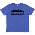 thumbnail image 3 of Inktastic Los Angeles California City Skyline Youth T-Shirt, 3 of 5