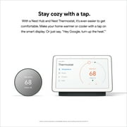 Google Nest Thermostat - Programmable Smart Thermostat for Home - Charcoal