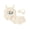 Ivory, variant on BemeyourBBs Newborn Baby Girl Summer Clothes Infant Baby Girl Waffled Outfits Cute Flower Embroidered Sleeveless Romper Ruffles Shorts Headband Set