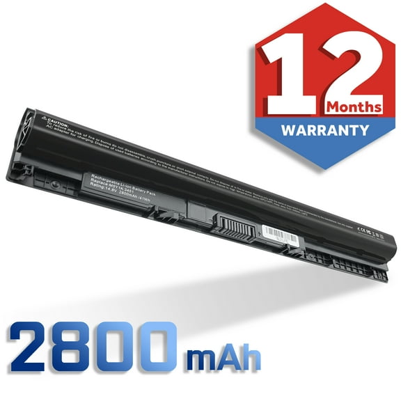 Laptop Battery M5Y1k Replacement for Dell Inspiron 14 3000 N3451 3551 5000/15 3000 3458 3451 5458/15 3000 5451 5455 3558 5551 5555 5558 5758 ; Vostro 3458 3558 [14.8V 2800MAH]