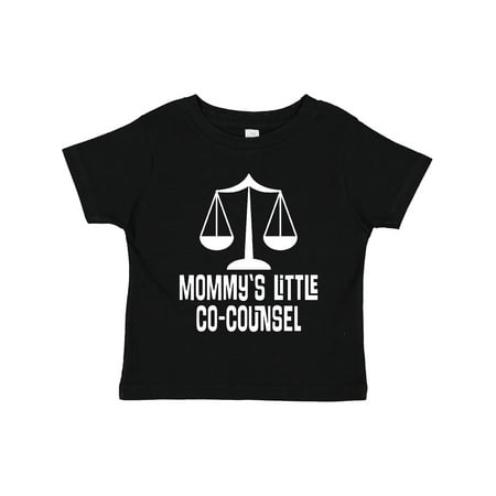 

Inktastic Lawyer Mommy Little Co Counsel Boys or Girls Toddler T-Shirt