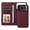 Brown, variant on Flip Case for iphone 17 Pro Max Wallet Flip Cover Wireless Charging Rfid Blocking Detachable Design