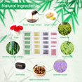 thumbnail image 3 of Almohadillas limpiadoras profundas FIWADELF Premium, lavanda, rosa, jengibre, té verde, 40 unidades, 3 of 7