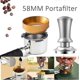 thumbnail image 4 of 58mm Espresso Tamper, Coffee Tamper for Coffee Bar, Tamper Spring Loaded, Stainless Steel Base, Professional Espresso Hand Tampers, 4 of 5