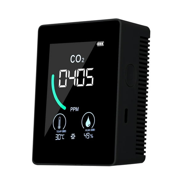 CO2 Meter, Indoor Carbon Dioxide Detector with Heat Dissipation Hole