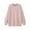 Pink, variant on zbxnLI Men's Plush Sweaters Soft Long Sleeve Crew Neck Knit Sweatshirts Pullover Winter Warm Tops