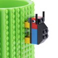 thumbnail image 4 of Tazón Taza de leche creativa de 350ml, bloques de construcción DIY, taza de café para beber agua (verde), 4 of 6