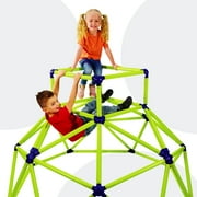 Eezy Peezy Monkey Bars Climbing Tower - Active Outdoor Fun for Kids Ages 3 to 6 Years Old, Green/Blue