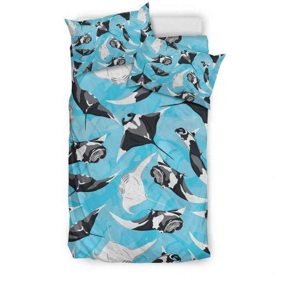 Juego de cama Manta Rayas