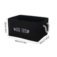 thumbnail image 3 of Clearance! Boovnll Storage Basket, Foldable Large Capacity Multipurpose Thickened Baskets with Handles for Bedroom, Living Room, Bathroom Shelves, Clothes, Blankets, Socks Storage, Toys, Basket, 3 of 6