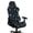 Dog Paw Black, variant on TSOVTHRID Eagle Moon Mountain Print Office Chair Covers Stretch Gaming Chair Cover Scratch Proof Furniture Protector Breathable Reclining Gamer Armchair Slipcovers for Dormitories