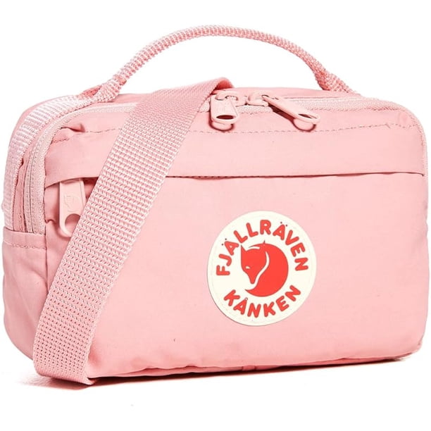 Hip Pack Fjällräven Kanken para mujer, rosa, resistente al agua