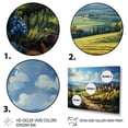 thumbnail image 3 of Designart "Alpine Village Beauty French Alps Scenery III" Landscapes Canvas Wall Art, 3 of 5