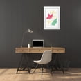 thumbnail image 3 of Thorns, Becky 11x14 White Modern Wood Framed Museum Art Print Titled - Fallin For You Bright, 3 of 4