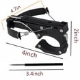 thumbnail image 2 of Mini Compound Crossbow Bow Model Set Mini Archery Hunting Bow Mini Compound Bow and Arrow Metal Craft Left and Right Hand Crossbow Catapult for Shooting/Practice Archery Entertainment Fun, 2 of 7