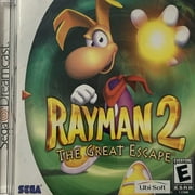 Restored Rayman 2: The Great Escape (Sega Dreamcast, 2000) (Refurbished)