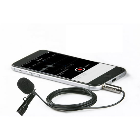 Saramonic SR-LMX1 Lavalier Microphone for Smartphones (Black)